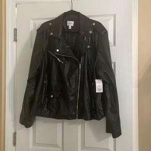 Women’s faux leather Moto Jacket